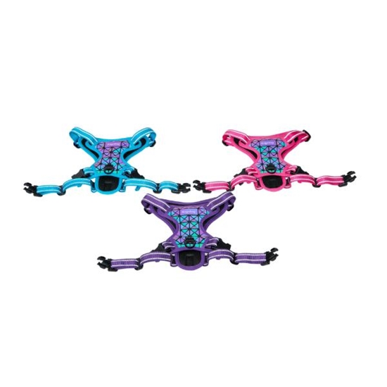 Picture of FREEDOG Boreal Fuchsia Harness – Reflective & Adjustable Dog